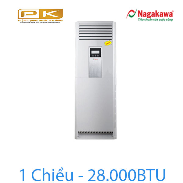 Điều hòa tủ đứng Nagakawa 1 chiều 28.000Btu NP-C28DL
