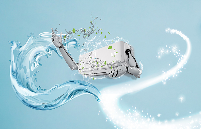 Chức năng tụ động làm sạch thông minh của điều hòa casper