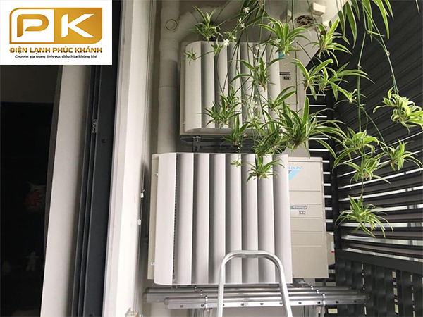 Chuyển hướng gió cục nóng điều hòa - Điện Máy Phúc Khánh