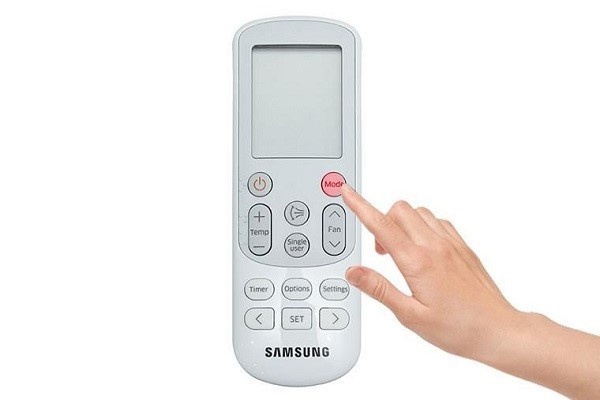 Các phím chức năng trên điều khiển điều hòa Samsung