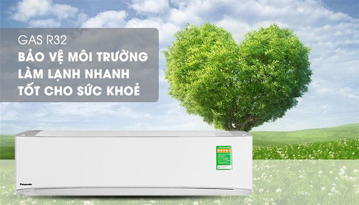 Điều hòa panasonic sử dụng gas R32