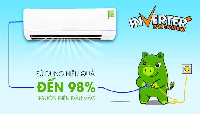 Công nghệ Pam inverter tiết kiệm điện năng