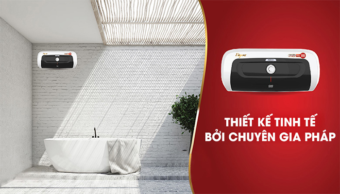 Bình nóng lạnh Rossi Rubis thiết kế hiện đại
