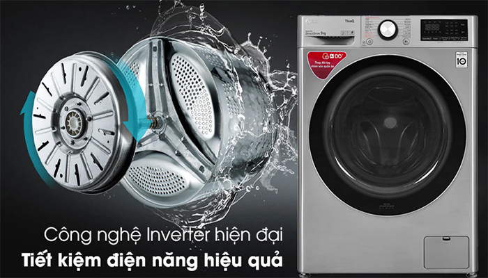 Công nghệ inverter của máy giặt