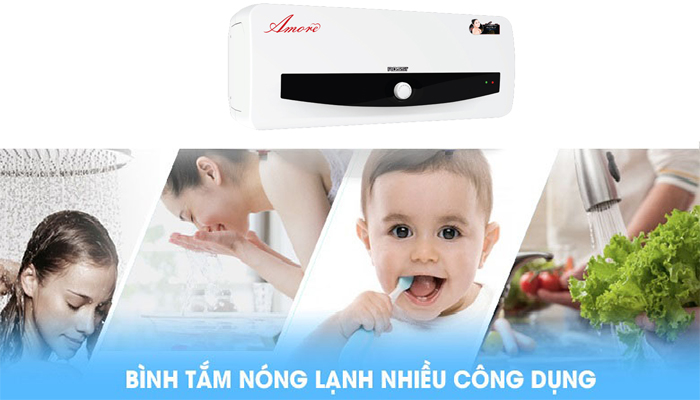 Bình nóng lạnh Rossi đa công dụng