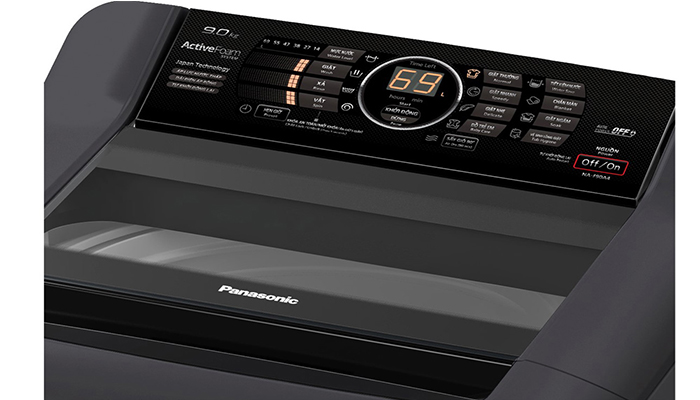 Máy giặt Panasonic NA-F90A4BRV có thiết kế hiện đại