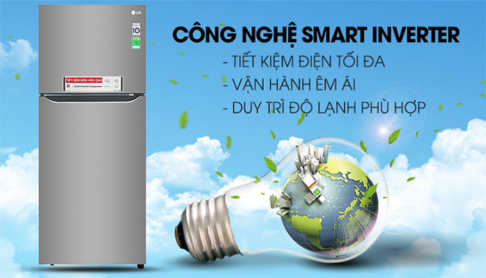 Công nghệ smart inverter của tủ lạnh LG