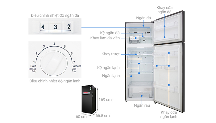 Tủ lạnh LG GN-M315BL