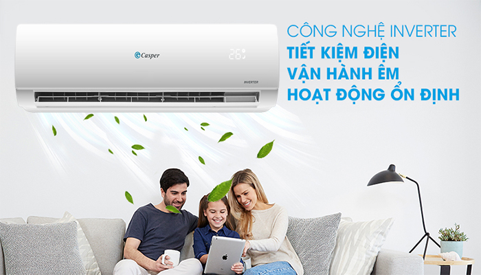 Công nghệ inverter của điều hòa Casper Công nghệ inverter của điều hòa Casper