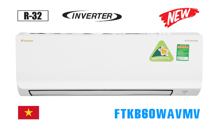 Điều hòa Daikin FTKB60WAVMV thiết kế thanh lịch