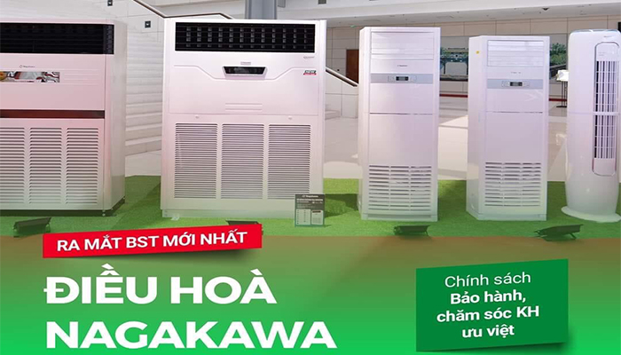 Điều hòa cây Nagakawa đa dạng công suất