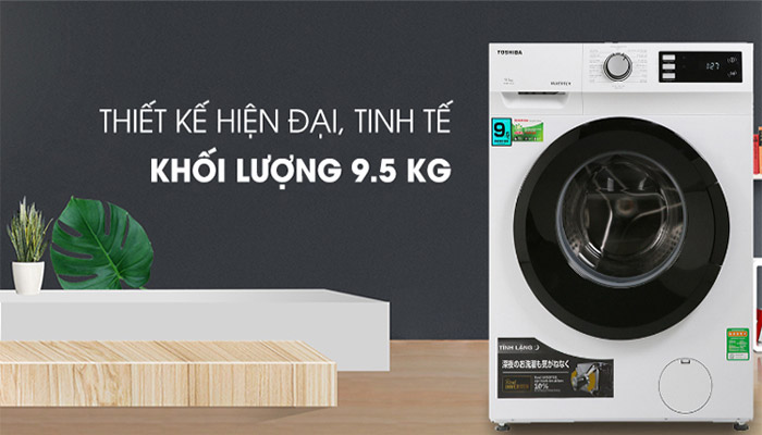 Máy giặt Toshiba thiết kế hiện đại