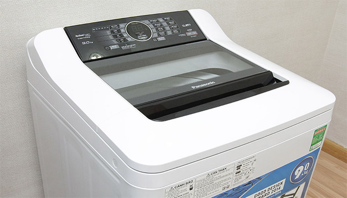 Lỗi H12 máy giặt Panasonic là do chưa đóng nắp cửa hoặc nắp cửa đóng không kín 
