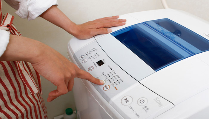 Sử dụng sai chế độ giặt của máy