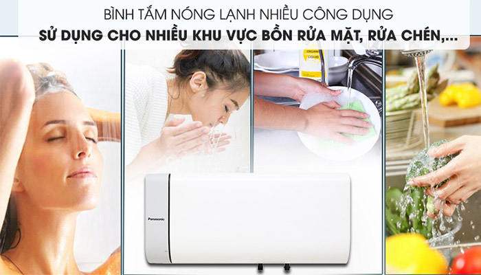 Bình nóng lạnh Panasonic đa công dụng