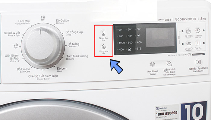 Cách khắc phục máy giặt Electrolux báo lỗi LOC