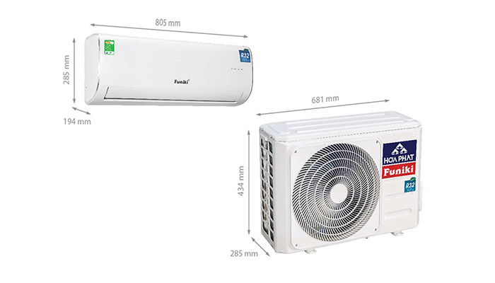 Điều hòa Funiki 12000 dùng cho phòng dưới 20m2