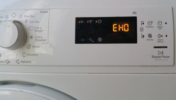 Lỗi EHO máy giặt Electrolux là gì