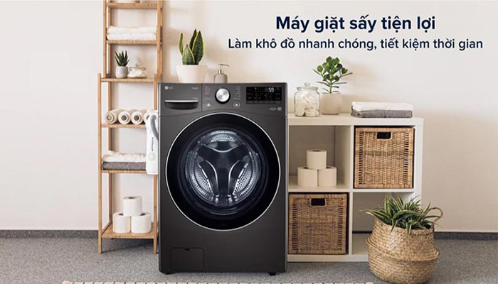 Chế độ sấy của máy giặt LG