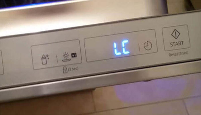 Lỗi LC máy giặt Samsung là gì 