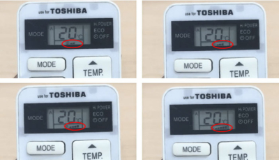 Ý nghĩa các ký hiệu trên điều khiển điều hòa Toshiba