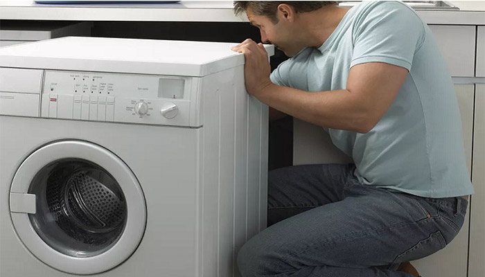 Kiểm tra lại vị trí đặt máy giặt LG