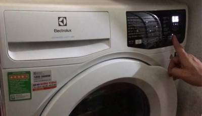 Cách khắc phục máy giặt Electrolux bị lỗi chương trình tại nhà